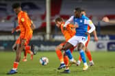 Charlie Bell in action for Pompey against Peterborough in the Papa John's Trophy in 2020/21. Picture: Nigel Keene/ProSportsImages
