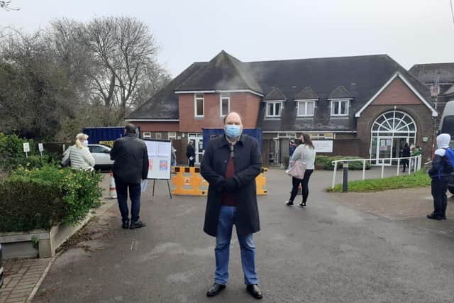 Chief execuitve Johann Van Zyl is relived that staff and residents have been vaccinated.