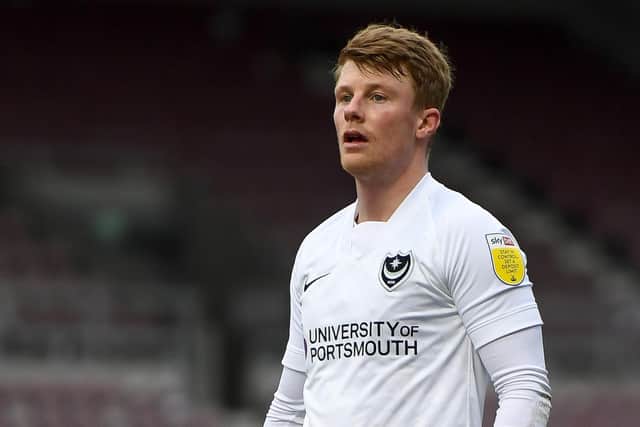 Former Pompey midfielder Andy Cannon has joined Stockport County on loan
