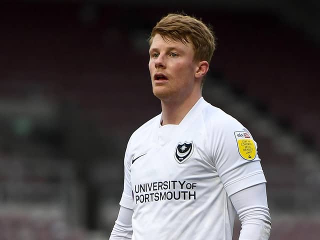 Former Pompey midfielder Andy Cannon has joined Stockport County on loan