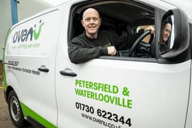 Rob Cunningham, from Waterlooville, has launched oven valeting business Ovenu Petersfield 