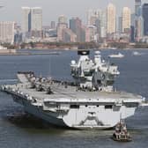 HMS Queen Elizabeth might be making a return to America after her sister ship, HMS Prince of Wales, suffered a mechanical failure  moments after leaving Portsmouth Harbour on Saturday.