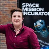 Dr Lucinda King, Space Projects Manager at the University’s Institute of Cosmology and Gravitation