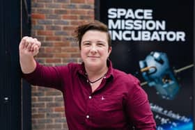 Dr Lucinda King, Space Projects Manager at the University’s Institute of Cosmology and Gravitation