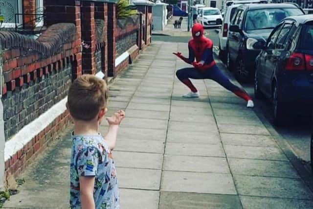 The community-minded superhero has lost a significant part of his livelihood due to the coronavirus pandemic.