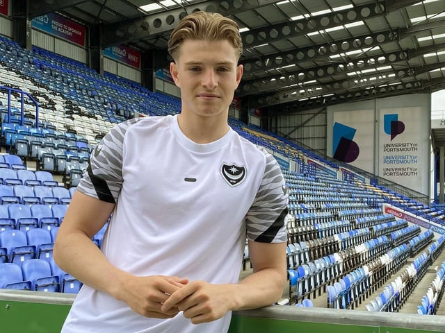 Pompey Appearances: 0; Pompey goals: 0; When contract expires: 2024.