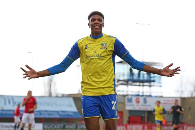 It's clear to see the category Hudlin fits into due to his height of 6ft9in. Despite his towering presence he's still mobile enough and has one of the highest dribbles completion rate in the National League. Last term he scored five goals -- including in the National League play-off final.
Picture: Alex Livesey/Getty Images