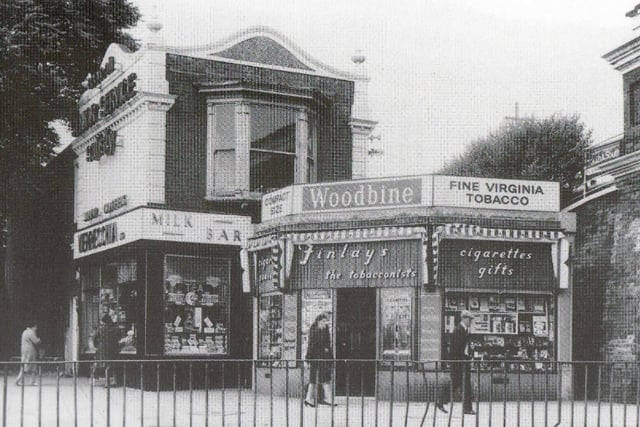 A few of you said you long for the sweet treats at Verrecchia's old coffee house and ice cream cafe, left. The Civic Offices now stand where it once did.
