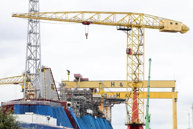 Harland and Wolff, a shipbuilder which produces new vessels for the Royal Navy, has been saved after a new deal was struck.