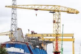 Harland and Wolff, a shipbuilder which produces new vessels for the Royal Navy, has been saved after a new deal was struck.