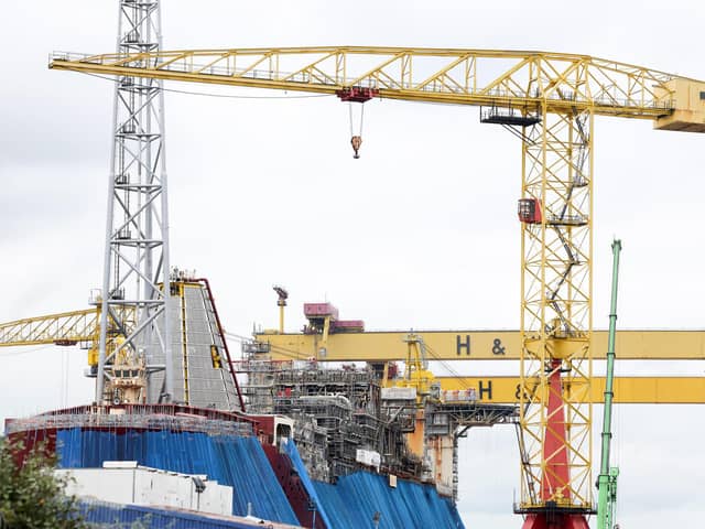 Harland and Wolff, a shipbuilder which produces new vessels for the Royal Navy, has been saved after a new deal was struck.