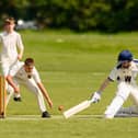 A Portsmouth Community player makes it home against Fareham & Crofton 3rds. Picture: Keith Woodland (270521-187)