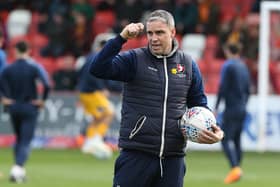 Cheltenham Town manager Michael Duff (Photo by Pete Norton/Getty Images)