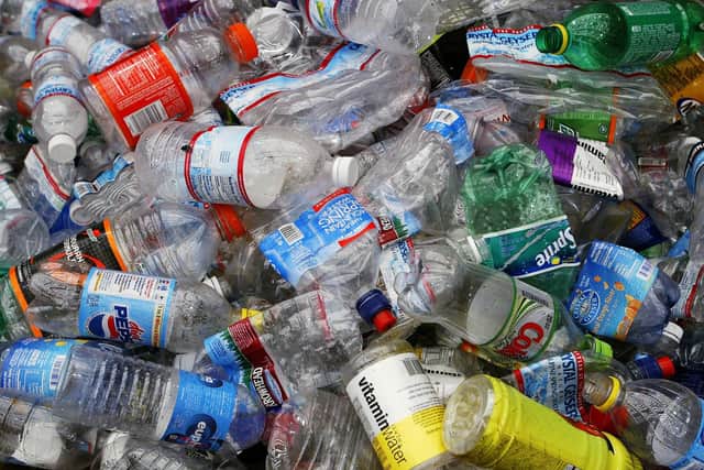 Plastic bottles (Picture: Justin Sullivan)