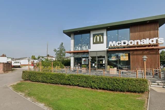 McDonald's in Commercial Road, Totton. Picture: Google Maps