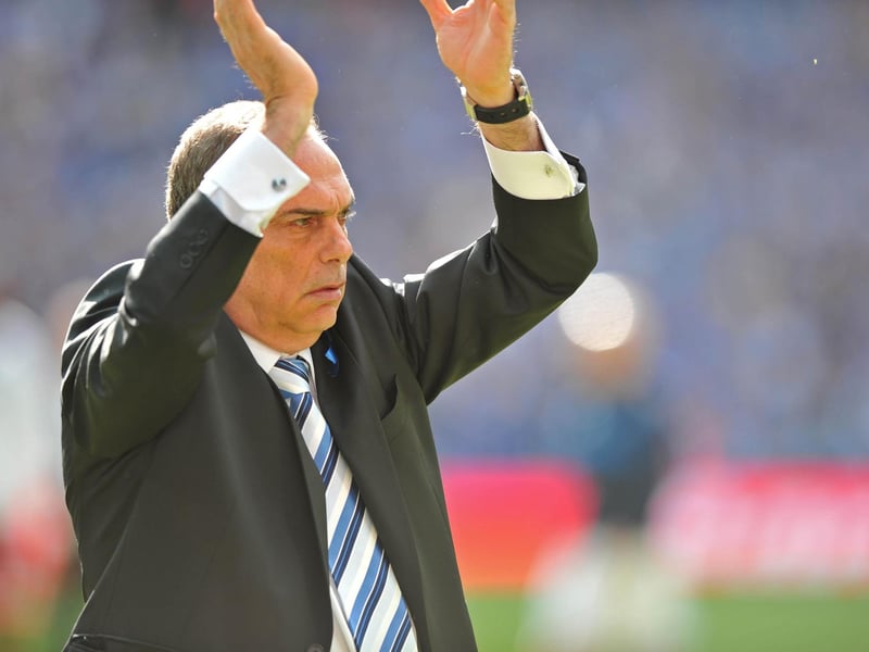 Avram Grant was director of football when he replaced Paul Hart in November 2009. It was announced three days after Hart's exit. Picture: Steve Reid