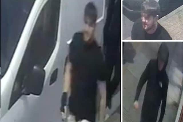 Police have released images of two men they wish to speak to. Picture: Hampshire and Isle of Wight Constabulary.