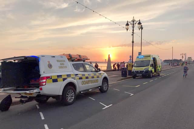 Lifeboat Crews from Gosport and Fareham Inshore Rescue Service (GAFIRS) are urging the public to take extra precautions after they saw a record 19 incidents in 12 days, many of which were to serious incidents in which three lives were saved.  This comes after the UK's Coastguard also issue fresh warnings urging people to be careful in the sea, after recording its highest number of call-outs in a single day for more than four years. [1] Over the last two weeks, the volunteer team based at Stokes Bay, Gosport, have attended six medical emergencies including; a drowning, two spinal traumas, a serious head injury, a toddler who fell onto a lit BBQ and a child who collapsed outside station. Beyond medical calls, GAFIRS have rescued; a sinking vessel at the point the casualties prepared to abandon ship, two jet skis which had crashed into each other, and a significant multi-agency search for a missing jet skier.