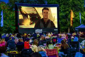 Top Gun: Maverick is one of the films being screened by Adventure Cinema when they return to Mountbatten Centre, Portsmouth in 2023