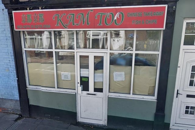 Kam Too on St Marys Road, Fratton, received a 4.6 rating with 553 reviews on Google.