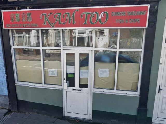 Kam Too on St Marys Road, Fratton, received a 4.6 rating with 553 reviews on Google.