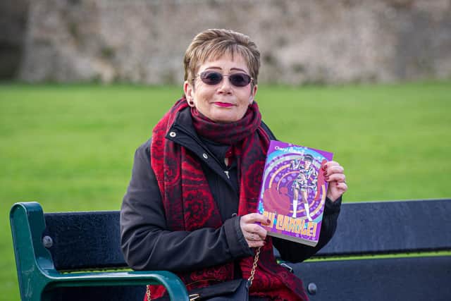 Veteran Portsmouth library service worker, Cheryl Missing, has fulfilled a life-long ambition by writing a personal novel. Picture: Habibur Rahman