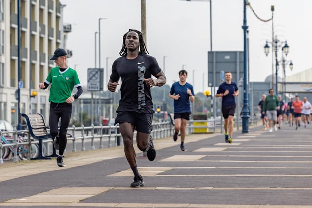 Competitors in the Southsea parkrun. Picture: Mike Cooter