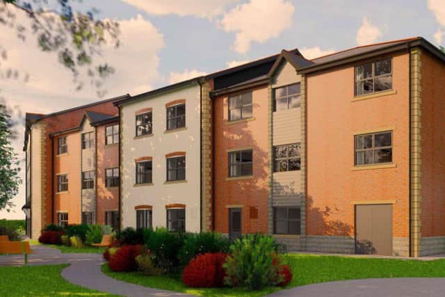 How the 66-bed care home in Locksway Road could look. Picture from the Royal Navy Benevolent Trust