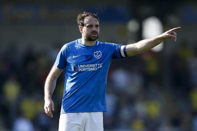 Brett Pitman appears to have played his last match for Pompey following his latest exile. Picture: Daniel Chesterton/phcimages.com/PinPep