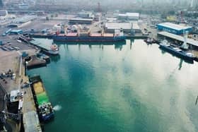 Portsmouth's international cargo terminal Picture: Portico