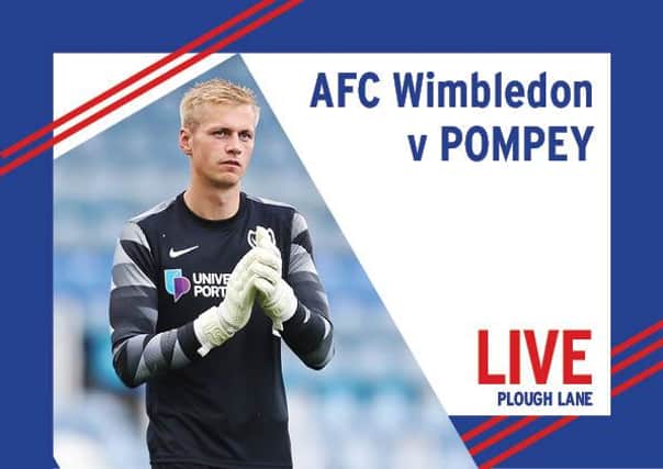 Pompey take on AFC Wimbledon at Plough Lane tonight in the Papa John's Trophy