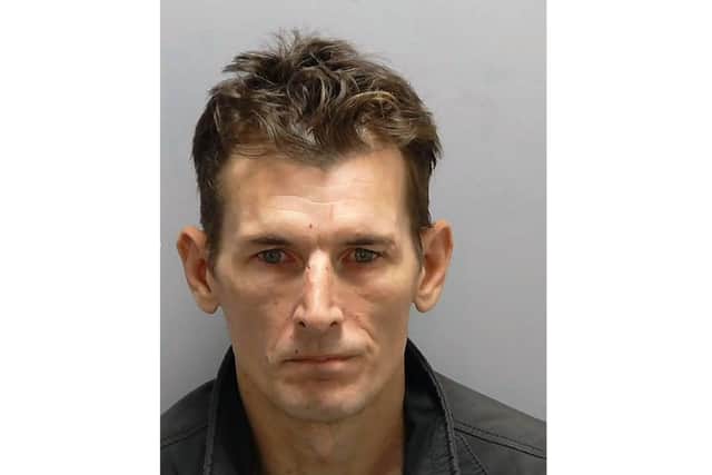 Burglar Jason Marshall. Picture: Hampshire Constabulary
