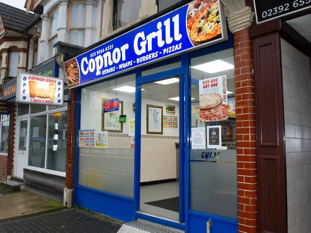 Copnor Grill, a kebab shop located on Tangier Road, was rated 4.5 out of five from 144 reviews on Google.