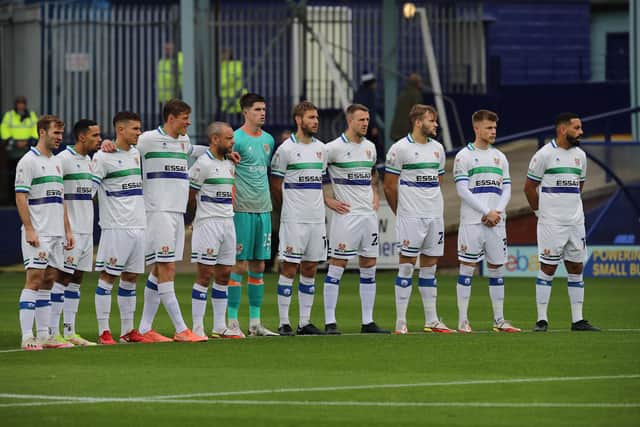 Tranmere’s second-round game against Harrogate was postponed because of storm damage to Prenton Park but the Super White Army go into the game with a 100-per-cent Papa John’s Trophy record this season. (Photo by Pete Norton/Getty Images)