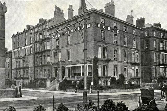 Sandringham Hotel - Osborne Road/Nightingale Road (postmarked 1909)