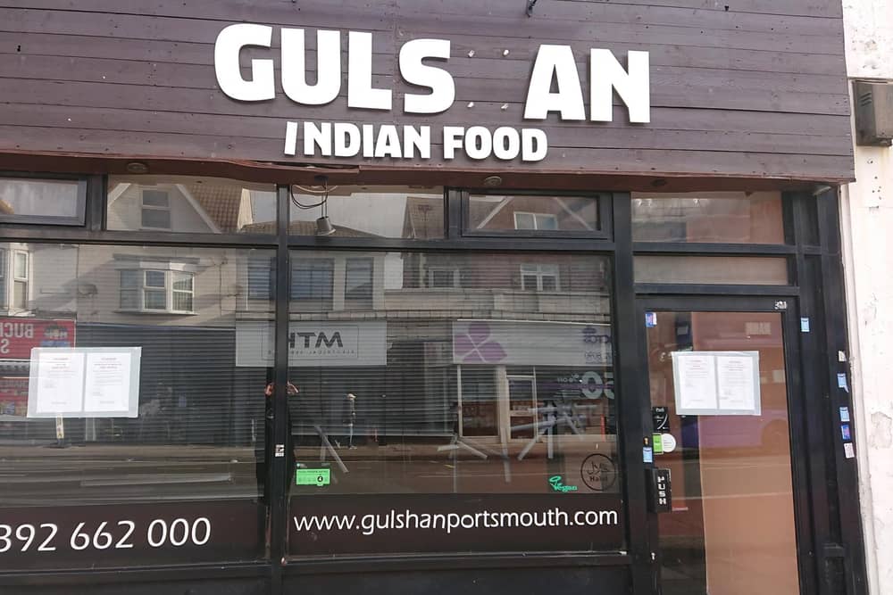 Gulshan Indian Food in London Road, North End, on November 13, 2023.