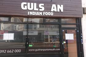 Gulshan Indian Food in London Road, North End, on November 13, 2023.