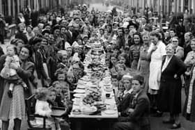 Street party was in Carnarvon Road, Copnor. Picture: Tony Davis.