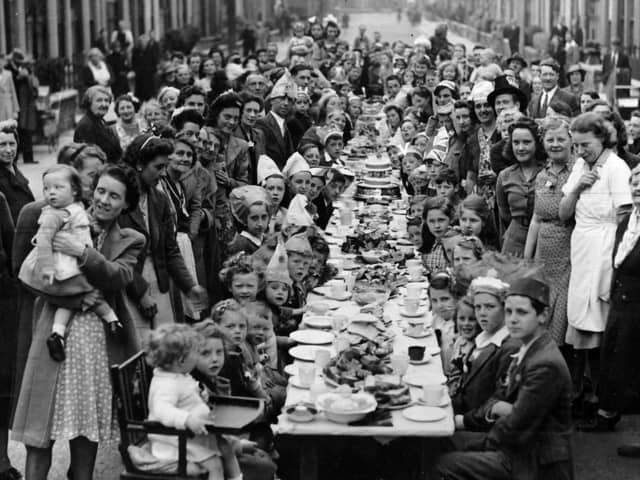 Street party was in Carnarvon Road, Copnor. Picture: Tony Davis.