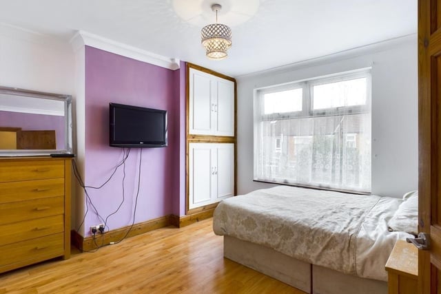 This three-bedroom terraced house is on sale for £350,000. It is listed by Chinneck Shaw.