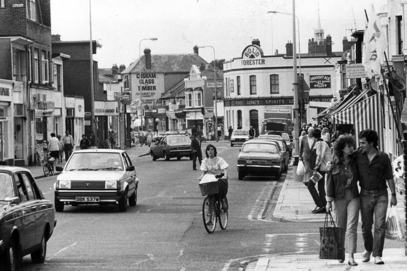 Albert Road Portsmouth around 1984. Picture: The News 2698-1