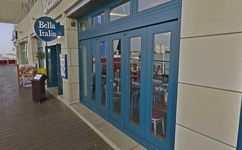 Bella Italia in Gunwharf Quays has a rating of 4 out of 5 from 1,374 TripAdvisor reviews.