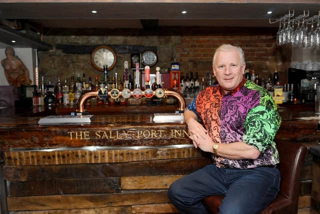 Mark Smith, owner of The Sally Port Inn, feels pubs should be the last to reopen after lockdown.
Picture: Sarah Standing (190121-1323)