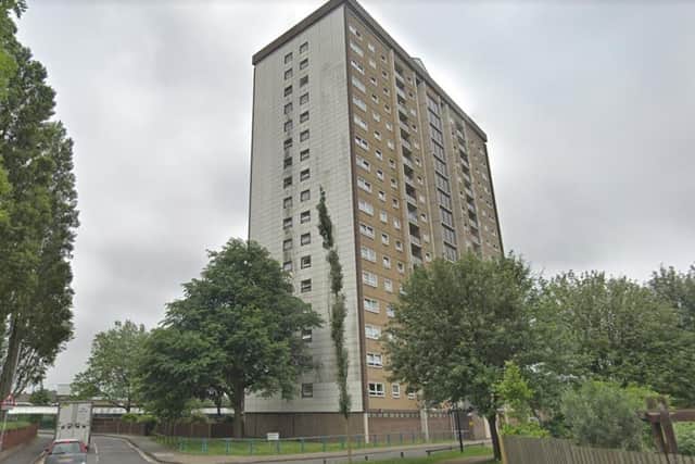 A high rise in Brownlow Close, in Buckland, has seen a fire in its bin shed area. Picture: Google Maps