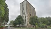 A high rise in Brownlow Close, in Buckland, has seen a fire in its bin shed area. Picture: Google Maps