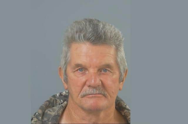 Moustached monster Graham Medway has been jailed for nine years for abducting and raping a young girl. Photo: Hampshire Constabulary
