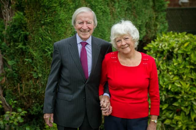 Tessa and Eddie Maher celebrate their diamond anniversary at home in Rowland's Castle. Picture: Habibur Rahman