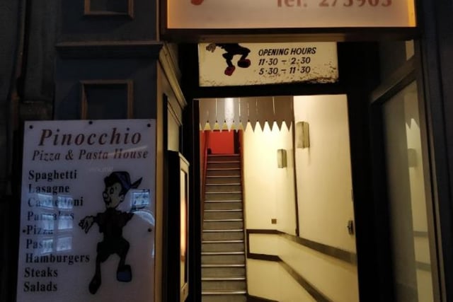 Pinocchio House, 32 Glumangate, S40 1TX. Rating: 4.6/5 (based on 164 Google Reviews). "Beautiful little restaurant with real, satisfying and delicious Italian food."