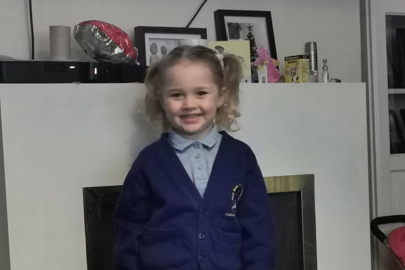 Laura Horn says: "My 3 yr old excited to be going back to nursery."