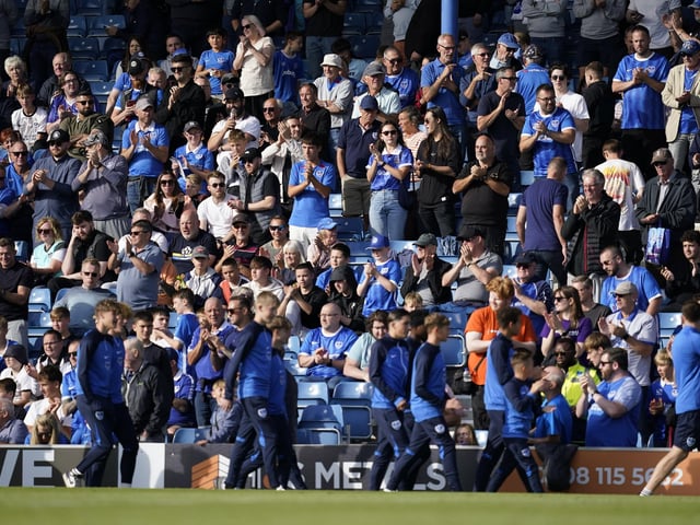 Pompey stretched their unbeaten run with a 2-1 win against the Imps at Fratton Park